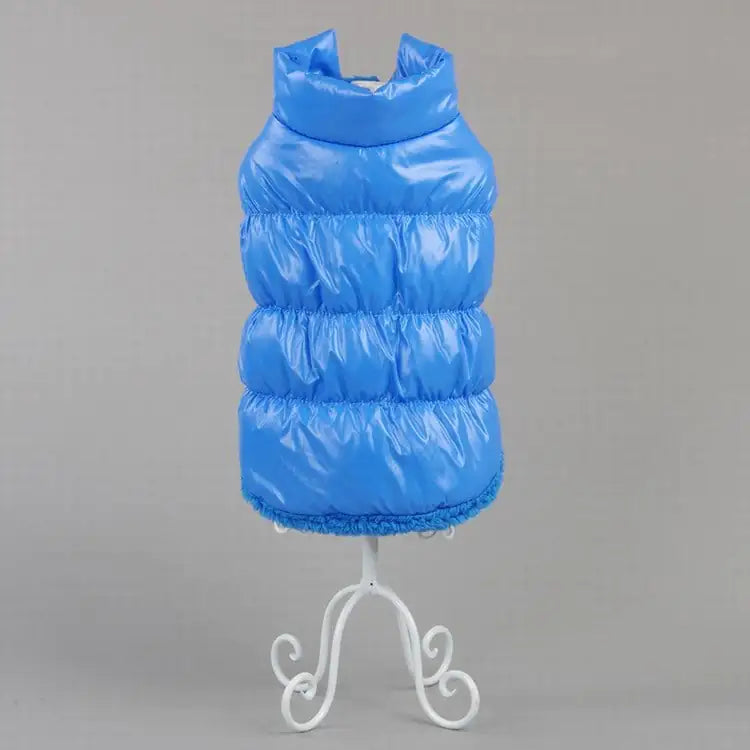 Chaleco de peluche cálido para cachorros de invierno y ropa para gatos