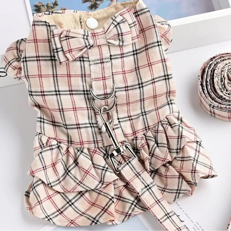 Pet Fashion Waist Skirt Leash Kit