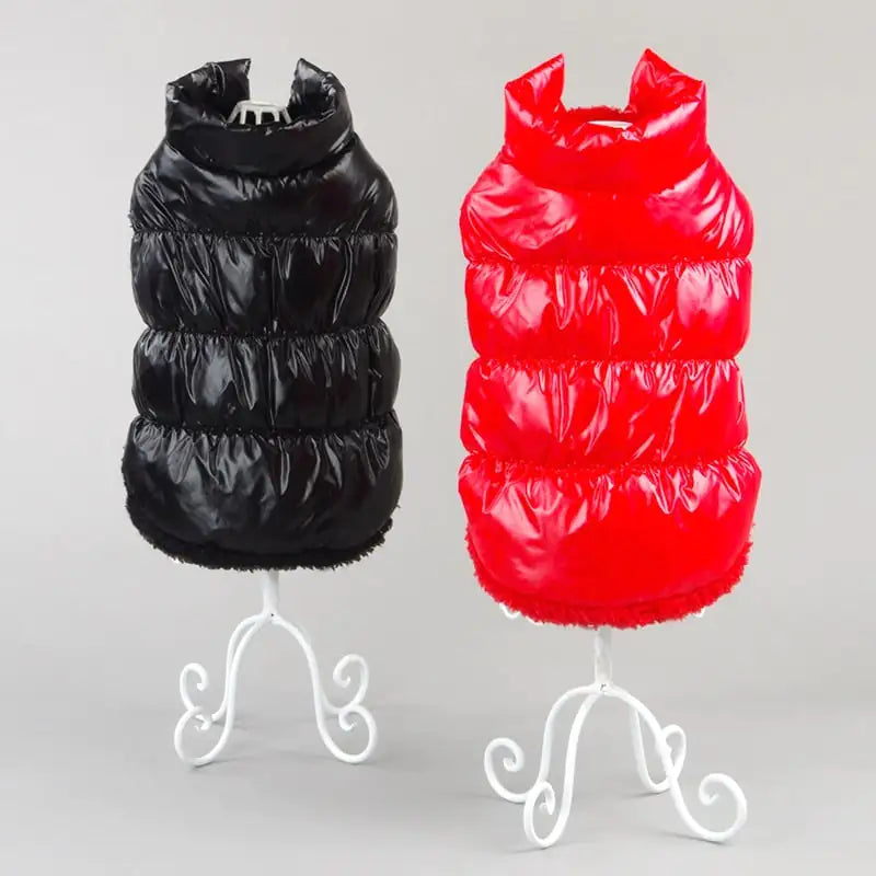 Chaleco de peluche cálido para cachorros de invierno y ropa para gatos