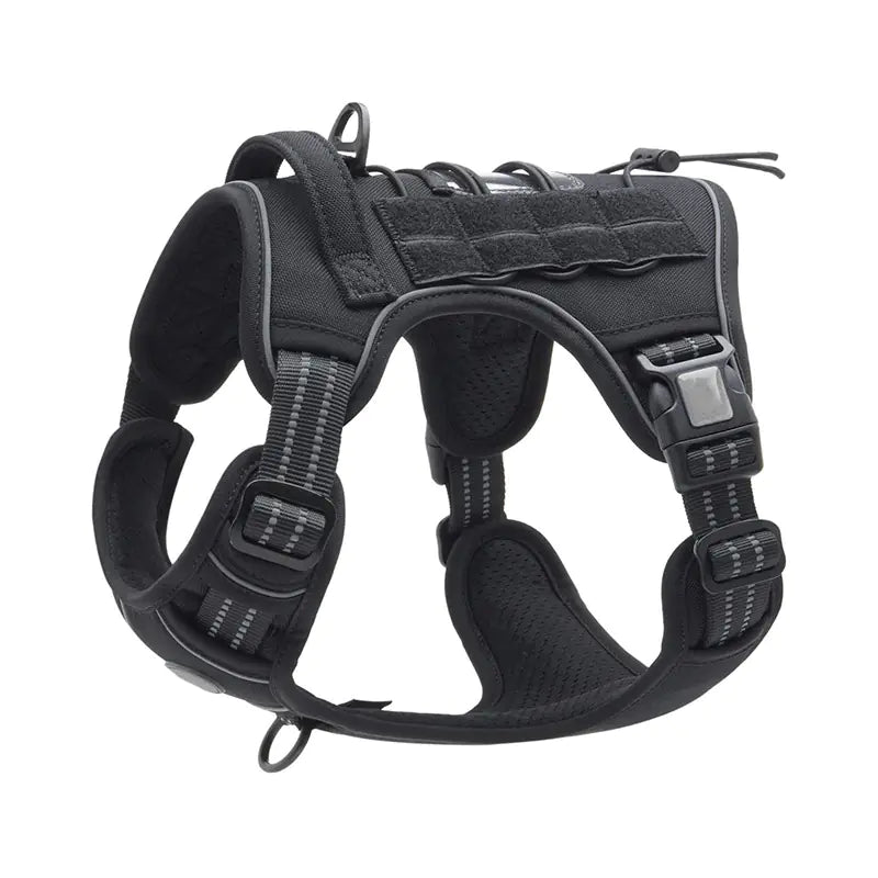 Reflective Tactical Pet Leash for Outdoor Training