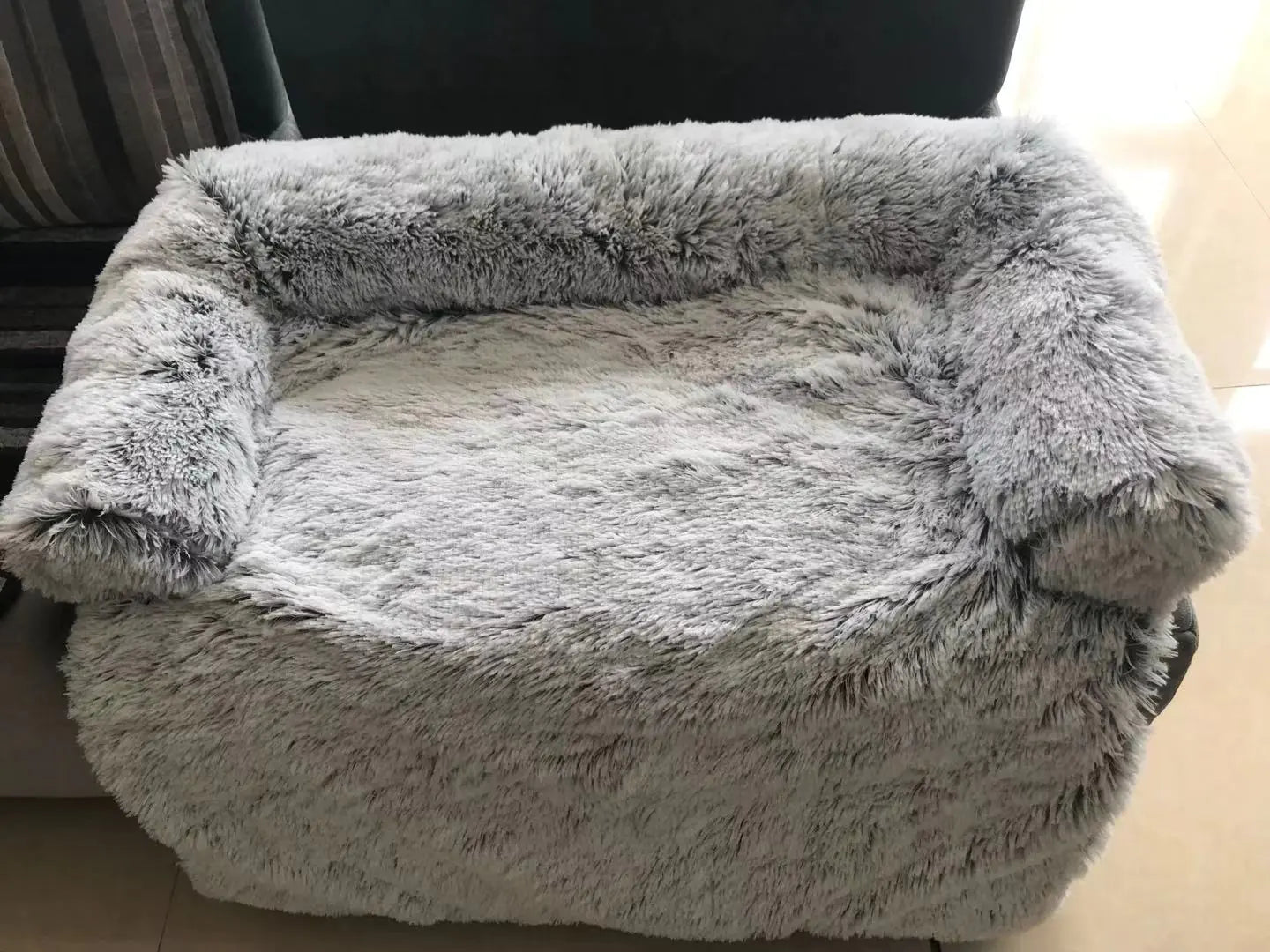 Manta lavable de felpa para mascotas - Nido extraíble