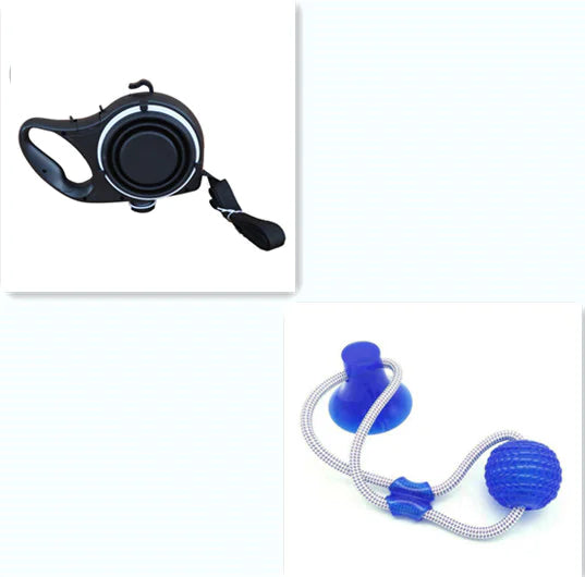 Travel Pet Kit with Bottle & Rope