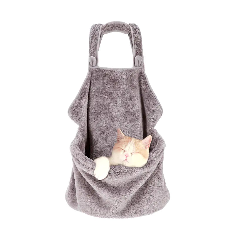 Plush Pet Travel Backpack