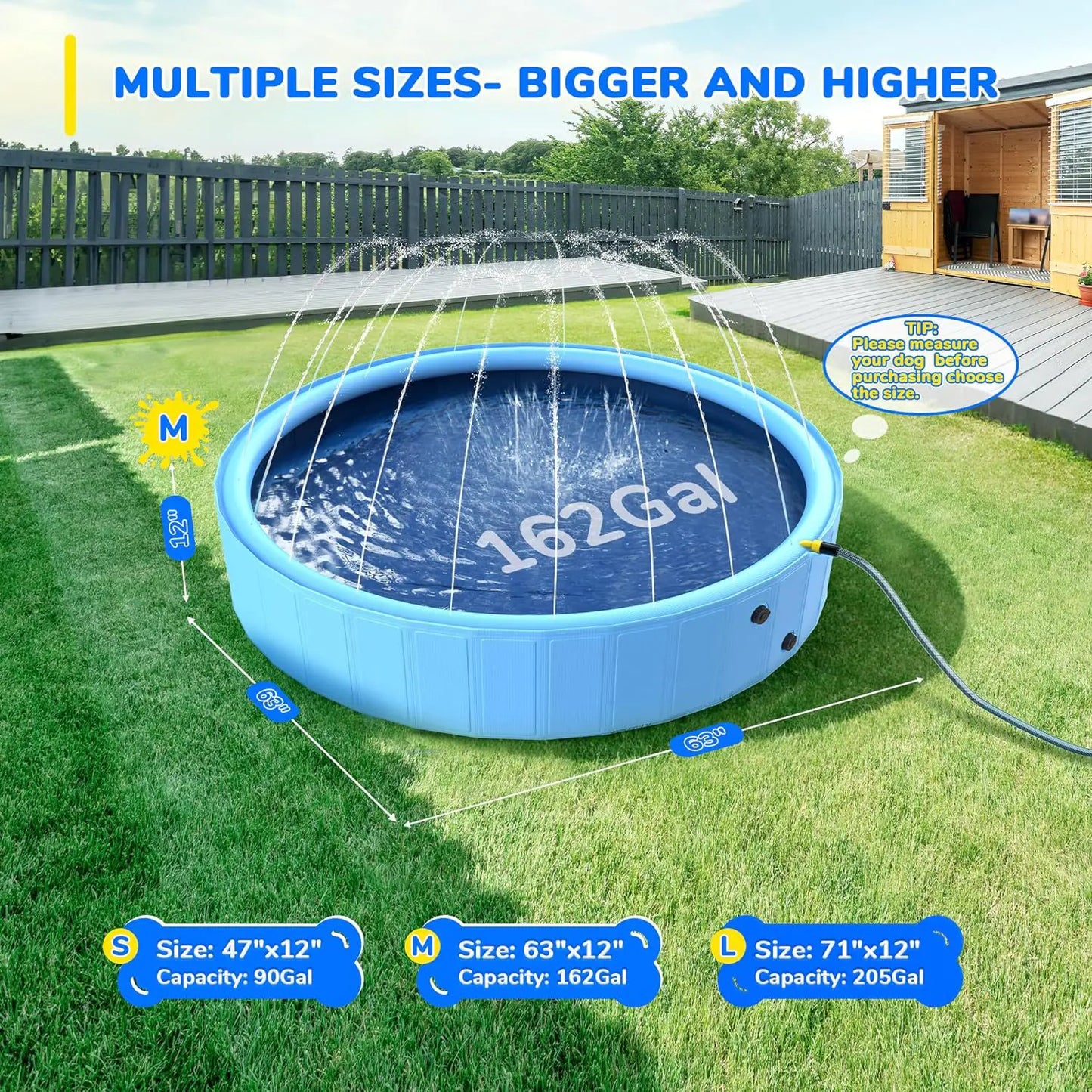 Portable Splash Pool for Pets