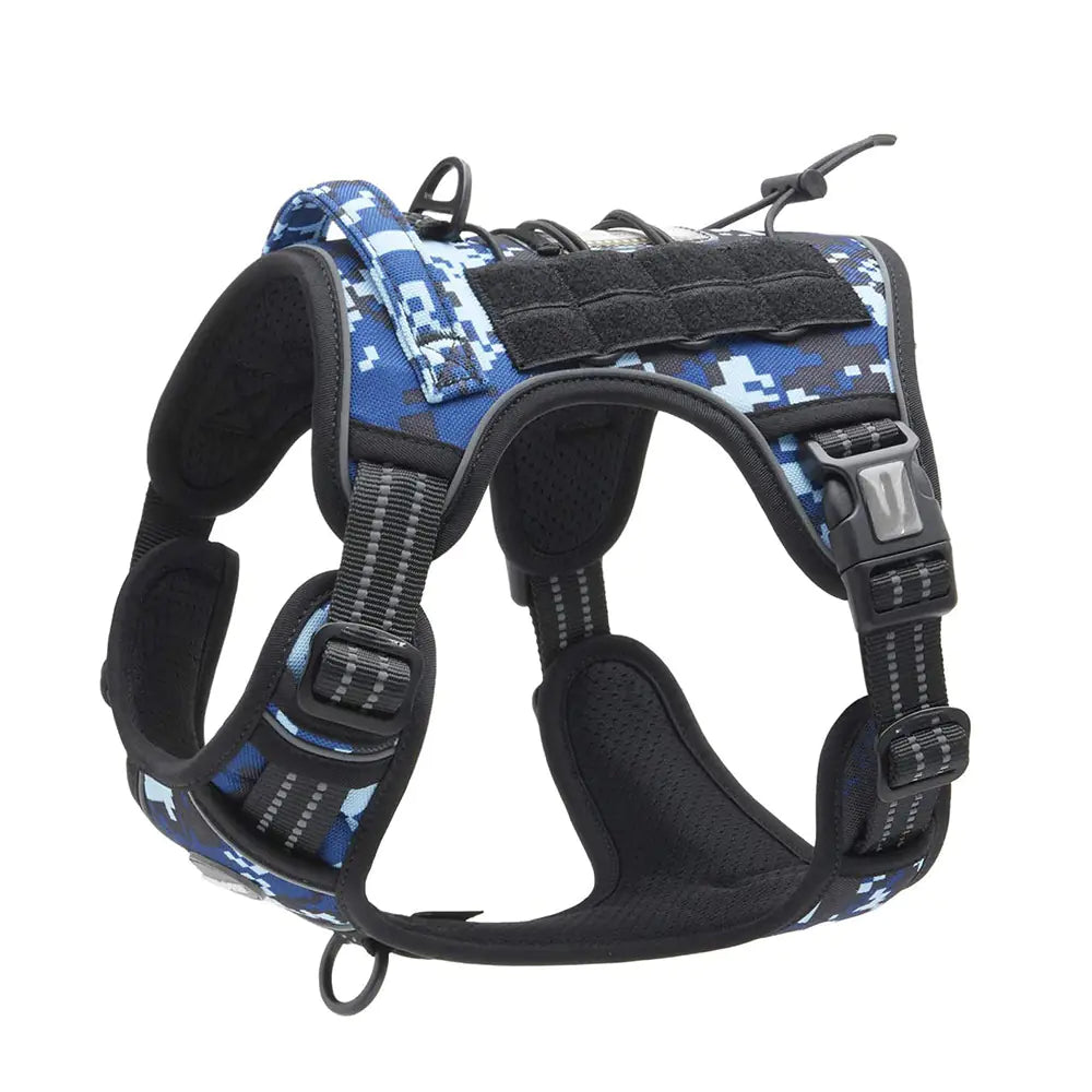 Reflective Tactical Pet Leash for Outdoor Training