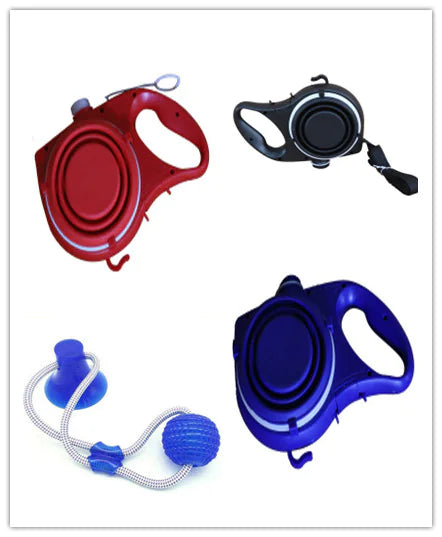 Travel Pet Kit with Bottle & Rope