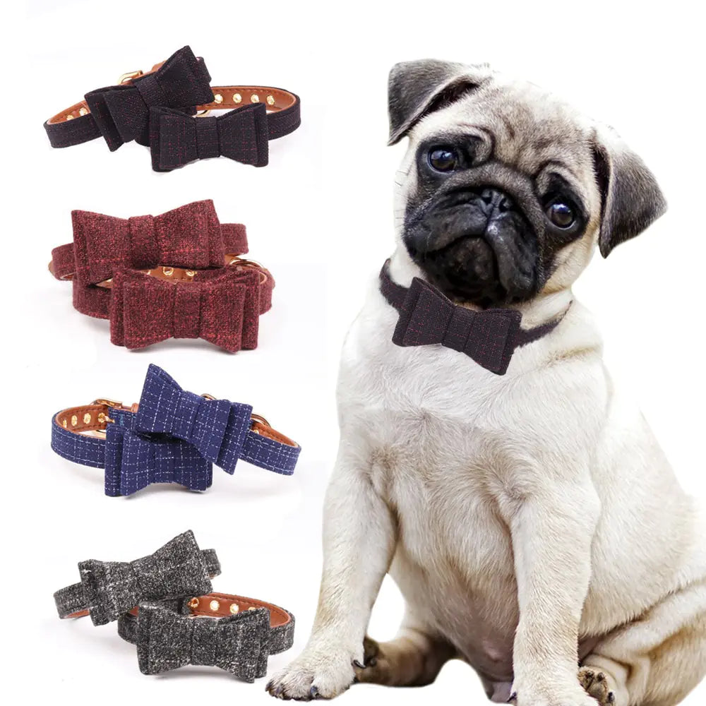Classic Bowtie Pet Collar