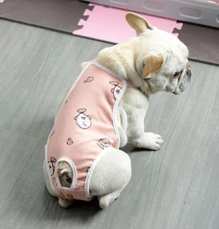 Pantalones menstruales Bulldog para mujer - Law Fighting Design