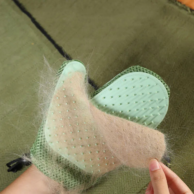 SilkyPet Grooming Gloves