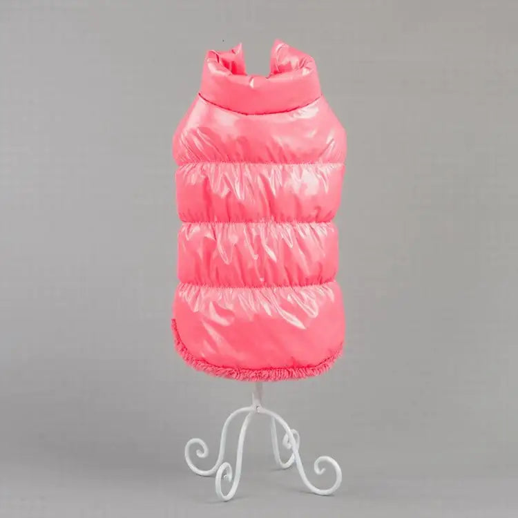 Chaleco de peluche cálido para cachorros de invierno y ropa para gatos