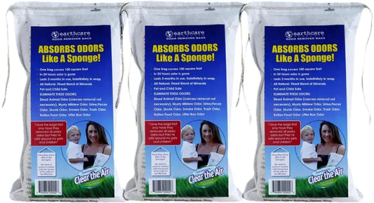 Odor Neutralizer Earth Care Bag - 3 Pack