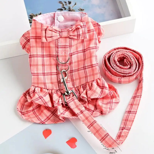 Pet Fashion Waist Skirt Leash Kit
