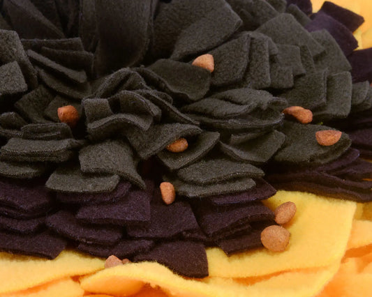 Sunflower Slow Feed Mat for Dogs