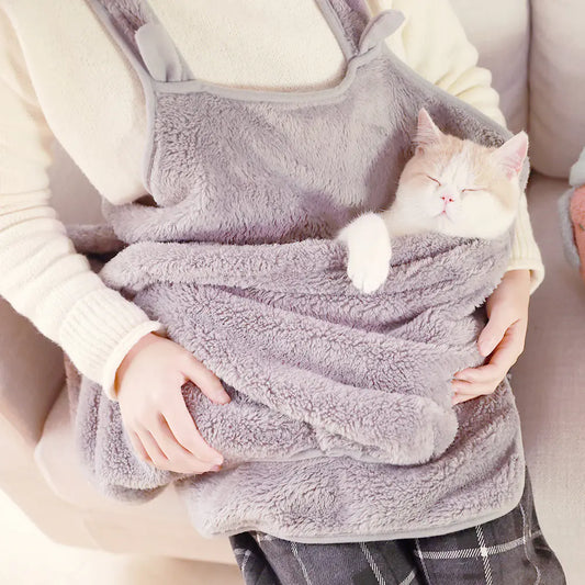 Plush Pet Travel Backpack