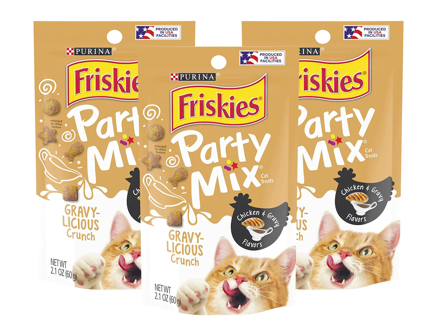 Meascán Cóisire Sicín Friskies le Gravy do Chait