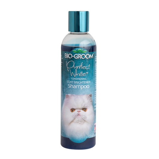 PureWhite Cat Shampoo - Color Boost, Tearless Formula, 8oz