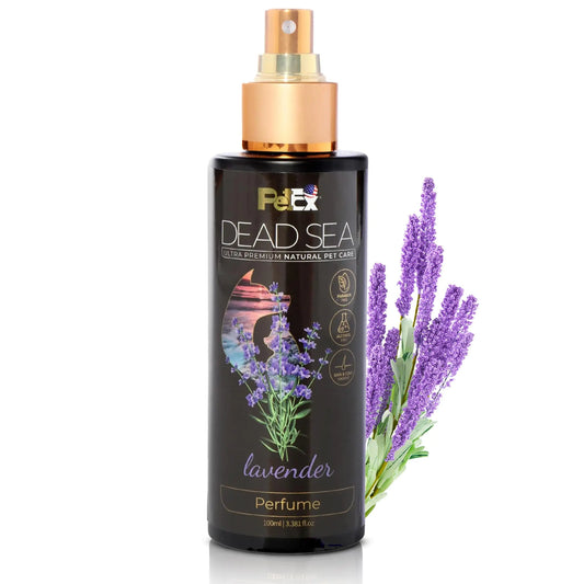 Petex Luxe Pet Cologne | Long-Lasting Lavender & Dead Sea Minerals